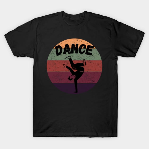 dance street cool gift idea T-Shirt by teecrafts